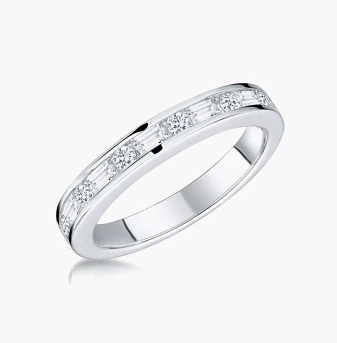 Diamond Marquise Infinity Style