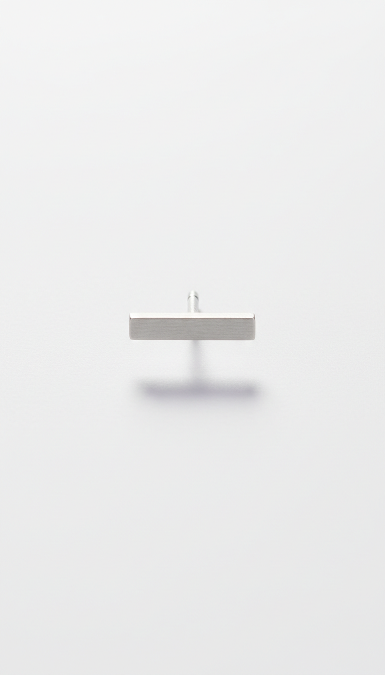 Matte Bar Stud Earrings
