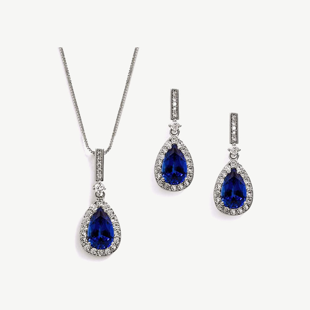 Necklace/Pierced Earrings Set