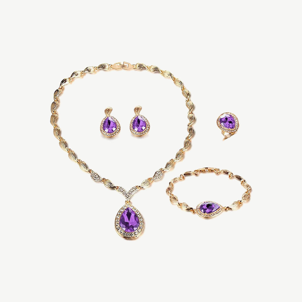 Jewelry Sets Wedding Rhinestone