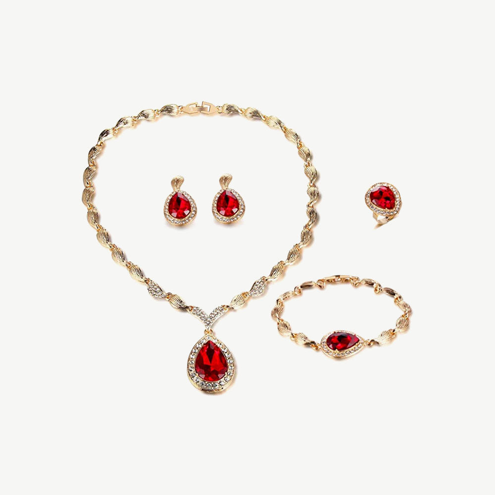 Jewelry Sets Wedding Rhinestone